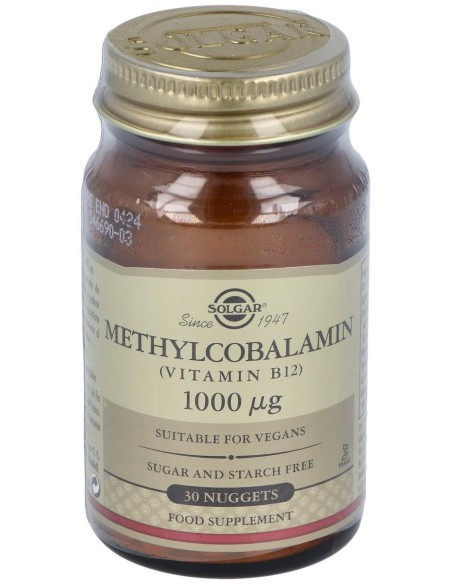 Vitamina B12 Suplemento Alimenticio Masticable 30 Comp