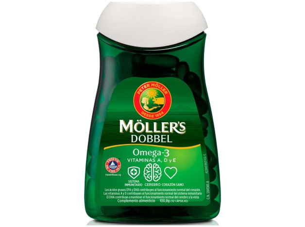 Möller'S Dobbel Omega-3, 112 Cápsulas