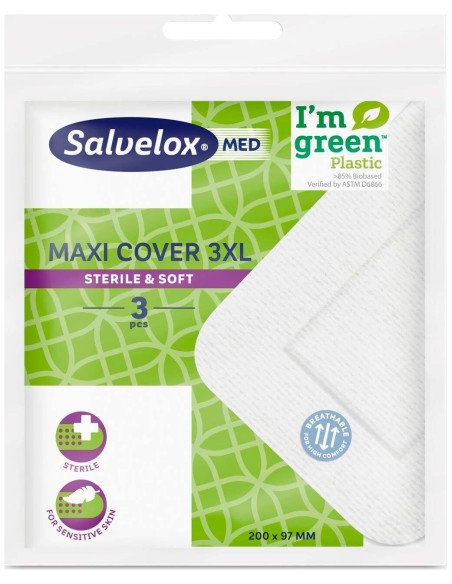 Salvelox Med Maxi Cover Aposito Esteril 3Uds