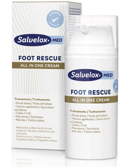 Salvelox Med Foot Rescue Crema Pies  100 Ml