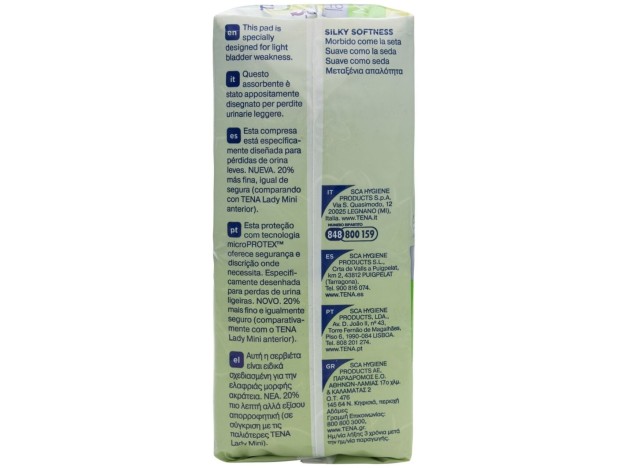 Discreet Compresa Incontinencia Mini 20 U