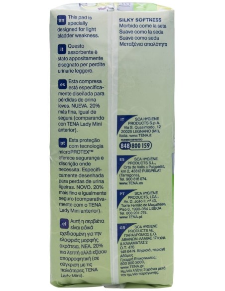 Discreet Compresa Incontinencia Mini 20 U