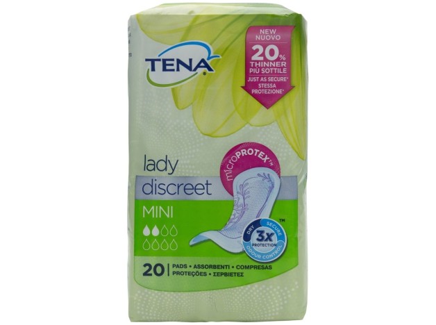 Discreet Compresa Incontinencia Mini 20 U