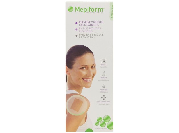 Mepiform Reductor De Cicatriz Silicona Lámina...