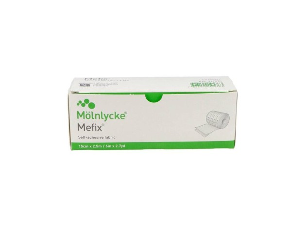 Mefix Esparadrapo Hipoalergénico, 2.5 M X 15 Cm