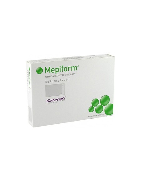 Mepiform Reductor De Cicatriz Silicona Lámina 5X7_5Cm 5Uds