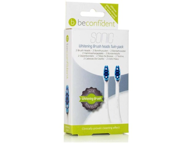 Sonic Toothbrush Heads Whitening White Lote 2 Pz