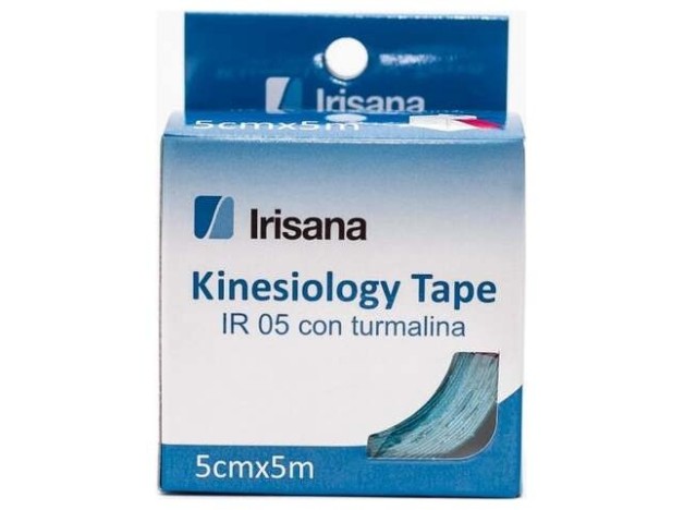 Kinesiology Tape Con Turmalina 5Cmx5M Azul Ir05.Az