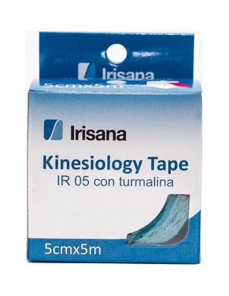 Kinesiology Tape Con Turmalina 5Cmx5M Azul Ir05.Az