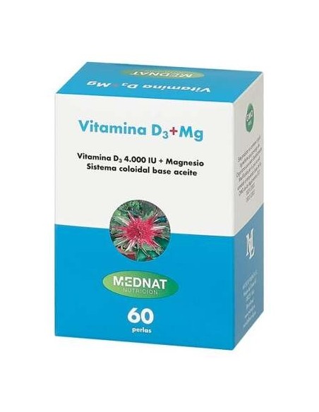 Mednat Vitamina D3 + Magnesio 60Caps