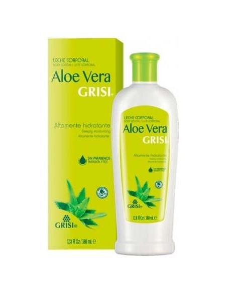 Leche Corporal Aloe Vera 380Ml. Aloe Grisi