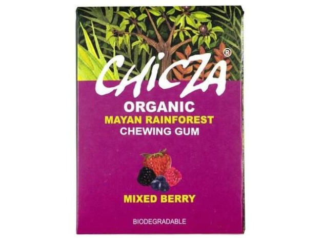 Chicle Organico Sabor Frutas Del Bosque 30Gr. Bio