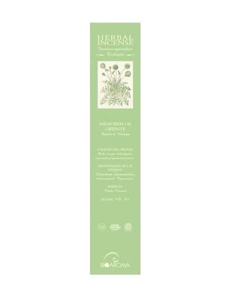 Herbal Incense Memorias Oriente 5Packsx12Uds.