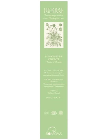 Herbal Incense Memorias Oriente 5Packsx12Uds.