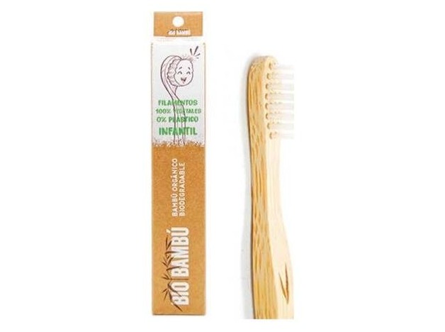 Biobambú Cepillo De Dientes Infantil Suave 1Ud
