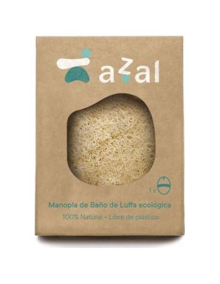 Manopla De Baño De Luffa Eco Ovalada Con Asa