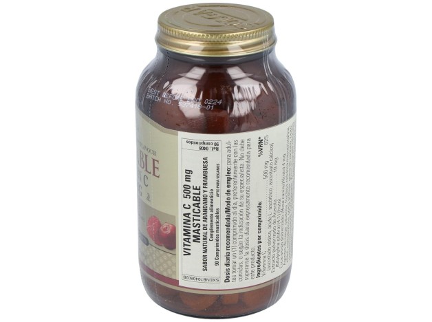 Solgar Vitamina C 500Mg Masticable Sabor...