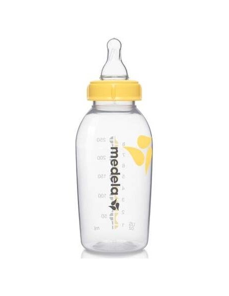 Medela Biberón Tetina De Silicona Flujo Medio 250Ml