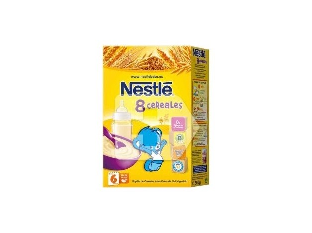 Nestlé Papilla 8 Cereales, 725 G