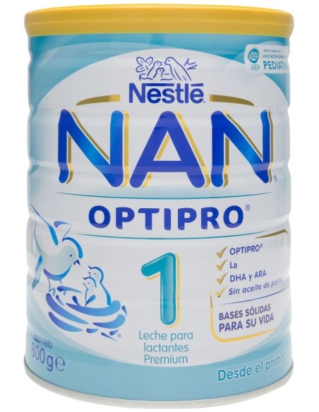 Nan Optipro 1 Leche En Polvo, 800 G