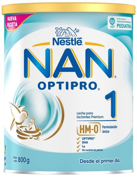 Nan Optipro 1 Leche En Polvo, 800 G