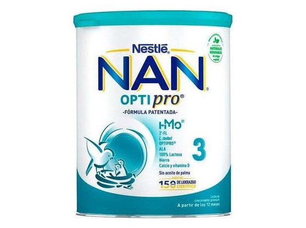 Nan Optipro 3 Leche En Polvo Para Bebés De Más...