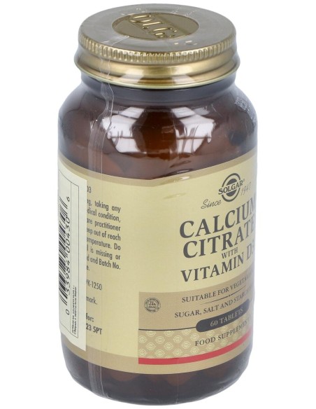Citrato De Calcio Con Vitamina D 60Comp