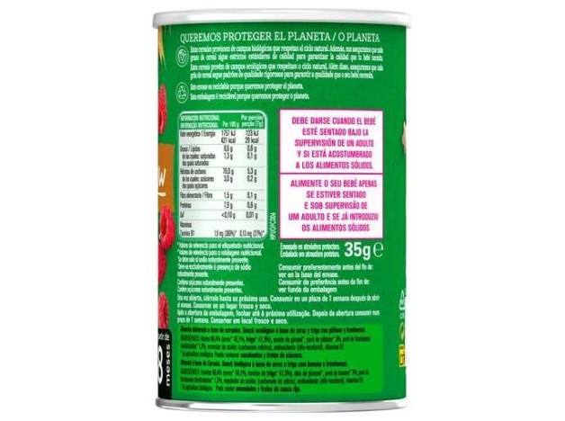 Gerber Organic Grain %26 Grow Puffs Trigo Y...