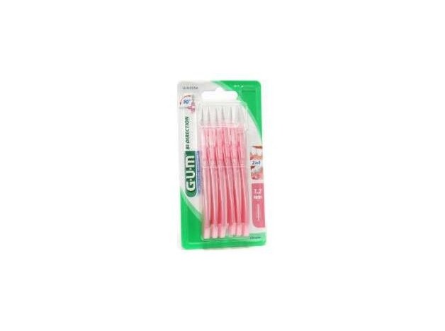 Gum Cepillos Interdentales Bi-Direction Rosas...
