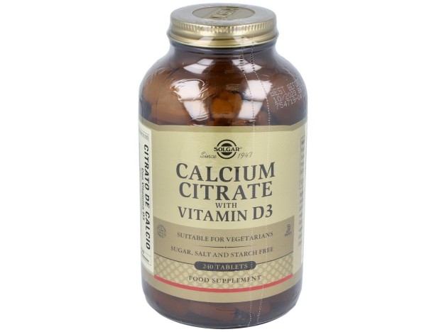 Citrato De Calcio Con Vitamina D 240Comp