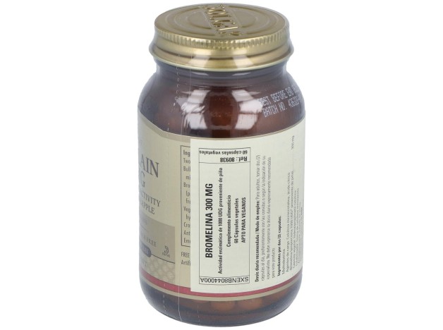 Solgar Bromelina 300Mg 60Vcaps