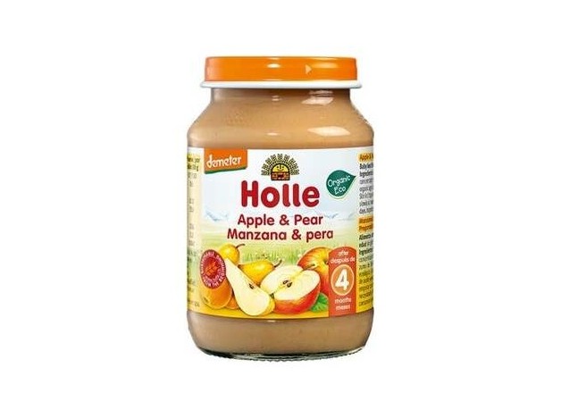 Potito Manzana Y Pera 4Meses 190Gr. Demeter