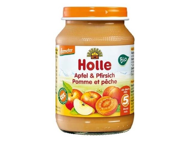 Potito Manzana Y Melocoton 4Meses 190G Demeter