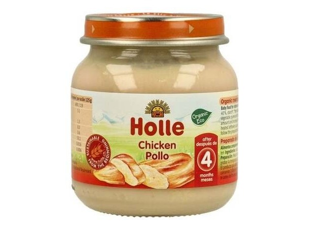 Potito Pollo Mini 4Meses 125Gr. Demeter
