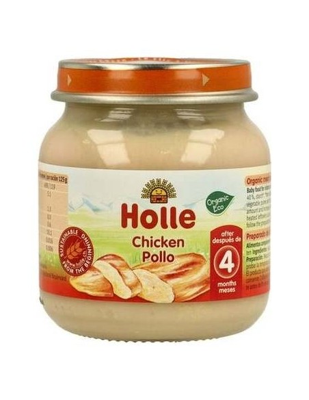 Potito Pollo Mini 4Meses 125Gr. Demeter