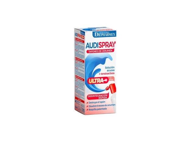 Audispray Ultra Tapones De Cerumen, 20 Ml