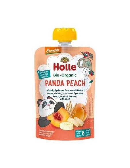 Holle Smoothie Melocoton_ Albaricoque_ Platano +8M 100G