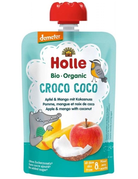 Smoothie Croco Coco Manzana-Coco 8Meses 100Gr.