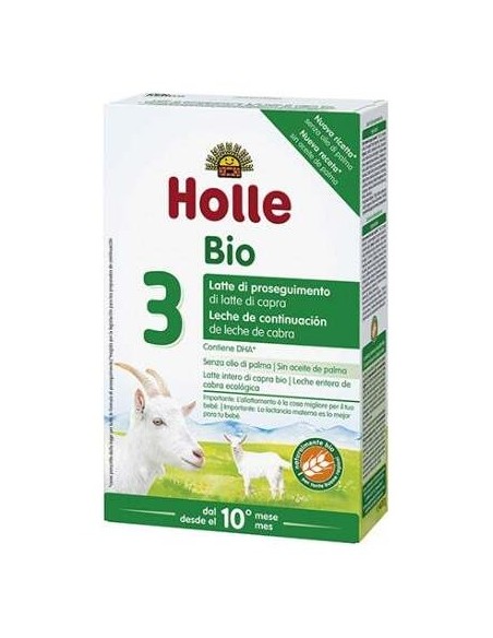 Holle Leche Infantil Cabra 3 Eco 10M 400G