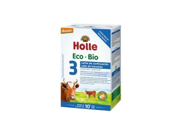Holle Leche Infantil 3 Continuación Eco 10M 600G