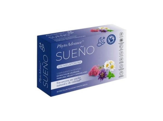 Phytoadvance Sueño Sin Melatonina 30Pastillas Mast
