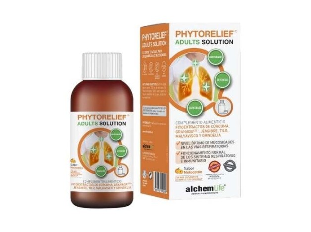 Phytorelief Adults Solution Sabor Melocotón 120Ml