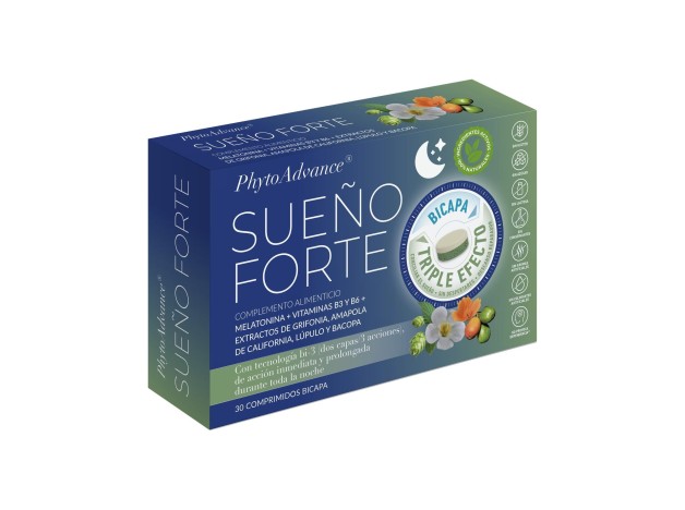 Phytoadvance Sueño Forte Bicapa 30Comp.