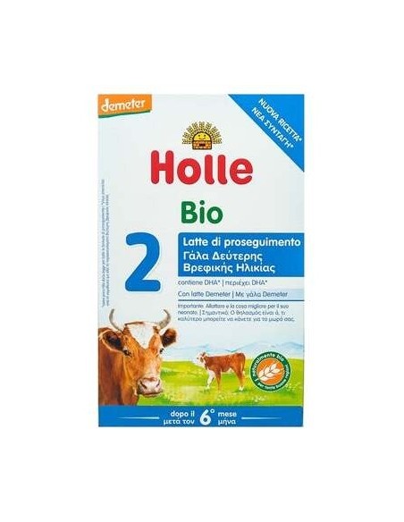 Leche De Continuacion 2 Vaca 600Gr. Demeter