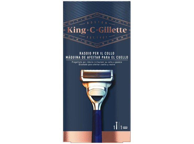 Gillette King C Neck Razor 1Ud