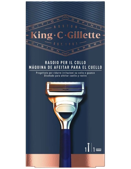 Gillette King C Neck Razor 1Ud