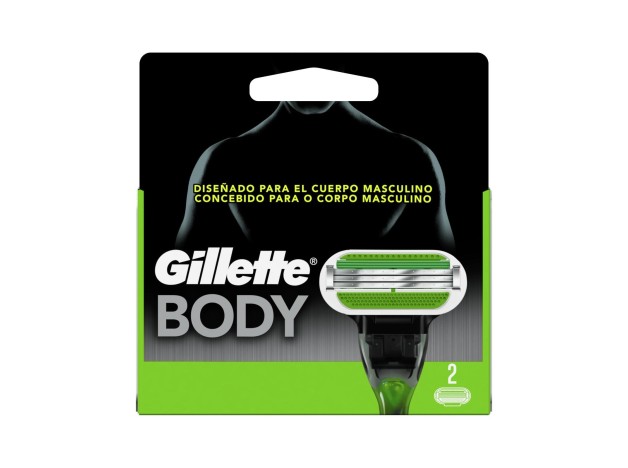 Gillette Body Hombre Recambio 2Uds