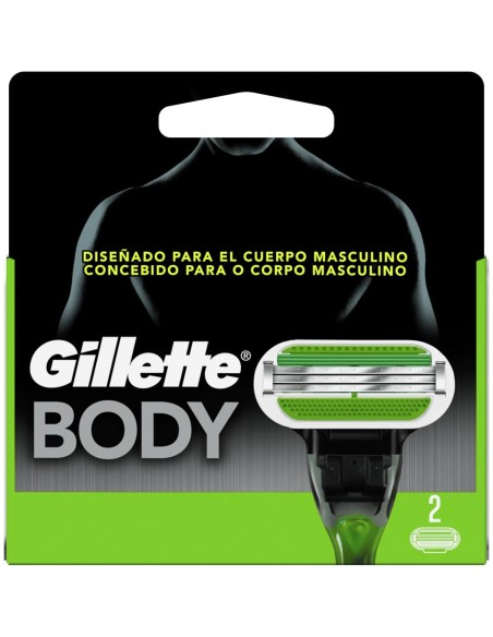 Gillette Body Hombre Recambio 2Uds