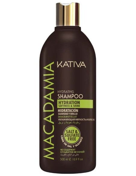 Kativa Champú Macadamia Hidratación Intensa 500Ml