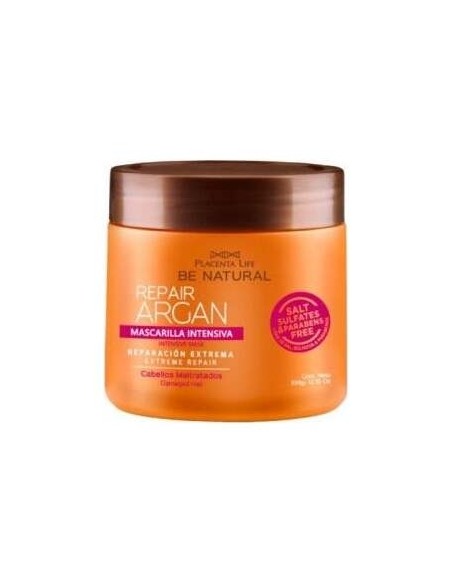 Be Natural Mascarilla Intensiva Repair Argán 350Ml